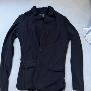 Majestic Filatures Women’s Soft Black Blazer Jacket